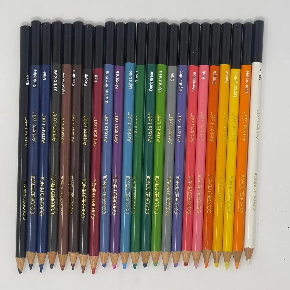 Lot 161 Colored Pencils Art 101 Crayola Artist Loft Scholastic Bulk Drawing Set